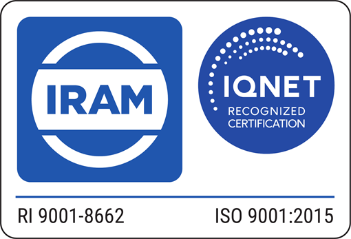 Sello IRAM IQNet ISO 9001:2015
